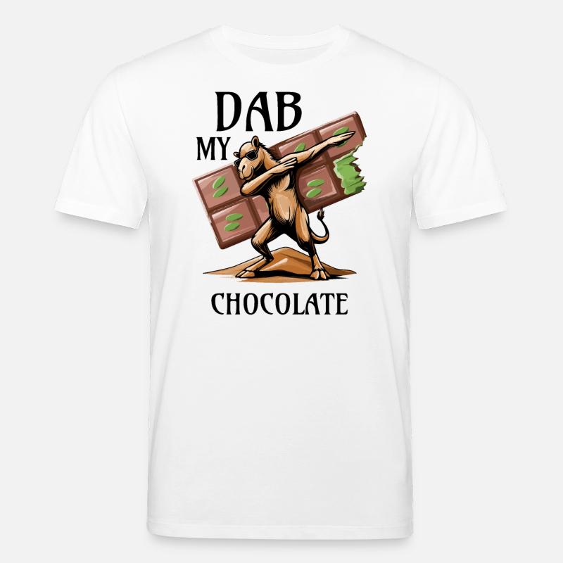 Dab My Chocolate – Der Dromedar-Dab! - Stanley/Stella Unisex Bio-T-Shirt CREATOR  - Weiß
