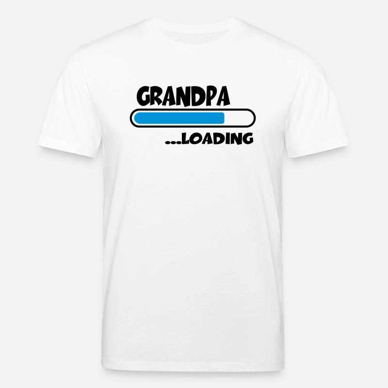 Grandpa loading - Stanley/Stella Unisex Bio-T-Shirt CREATOR  - Weiß