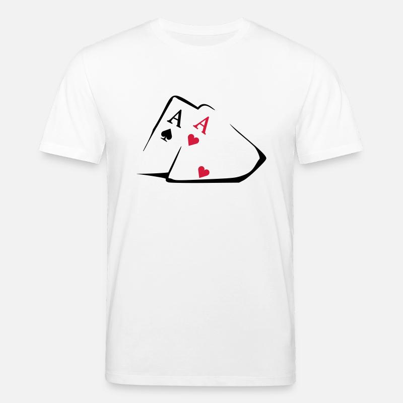 Pocket Asse - Stanley/Stella Unisex Bio-T-Shirt CREATOR  - Weiß