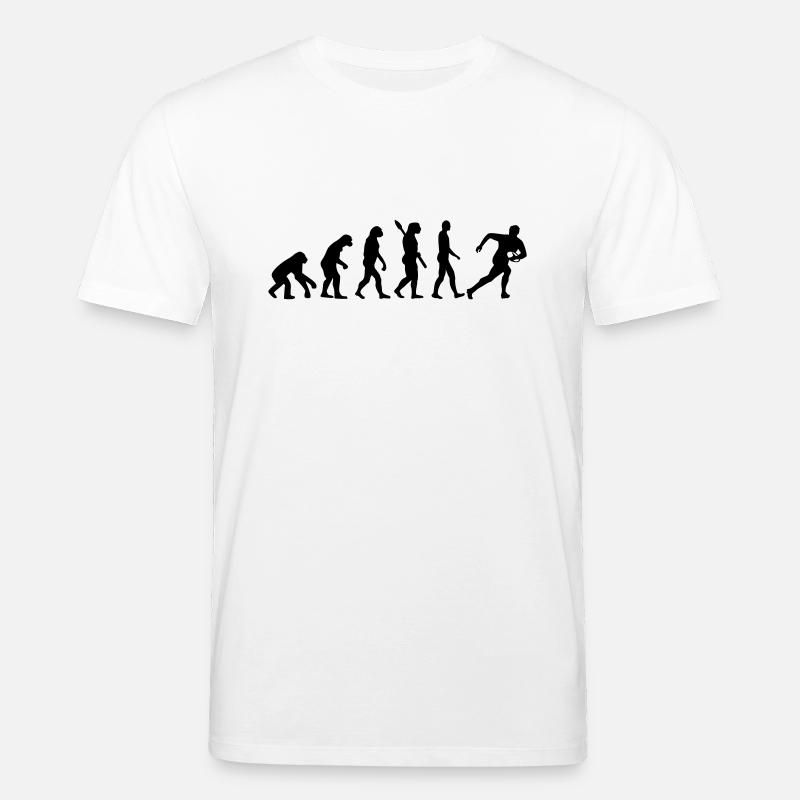 Evolution Rugby - T-shirt bio CREATOR Stanley/Stella Unisexe - blanc