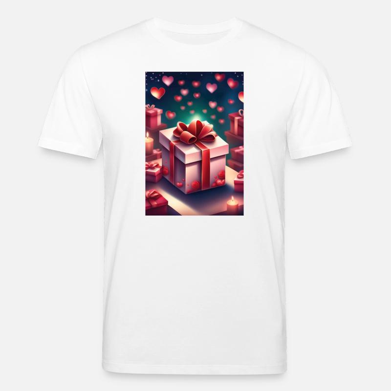Geschenk voller Liebe - Stanley/Stella Unisex Bio-T-Shirt CREATOR  - Weiß