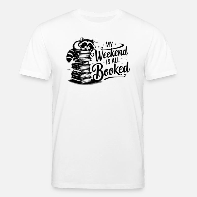 Mon week-end est complet - T-shirt bio CREATOR Stanley/Stella Unisexe - blanc