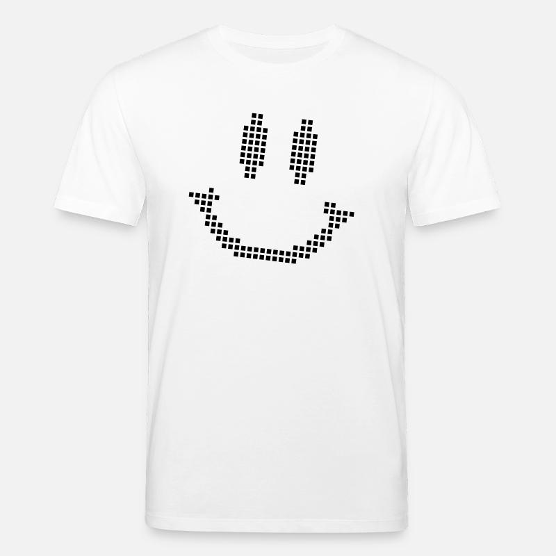 Smiley - Stanley/Stella Unisex Bio-T-Shirt CREATOR  - Weiß