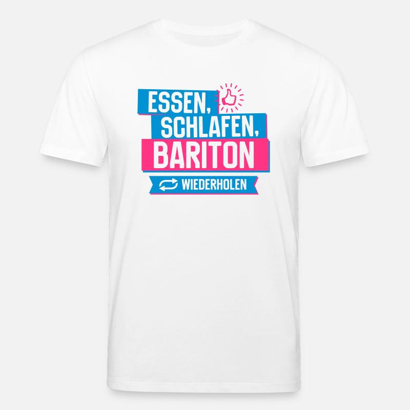 Hobby Bariton - Stanley/Stella Unisex Bio-T-Shirt CREATOR - Weiß