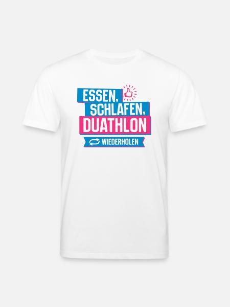 Hobby Duathlon - Stanley/Stella Unisex Bio-T-Shirt CREATOR  - Weiß