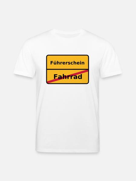 Führerschein - Stanley/Stella Unisex Bio-T-Shirt CREATOR  - Weiß