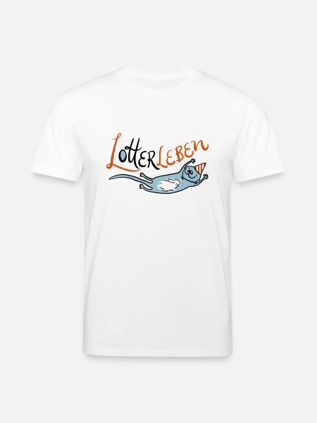 Lotterleben Zwo - Stanley/Stella Unisex Bio-T-Shirt CREATOR - Weiß