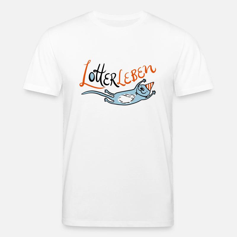 Lotterleben Zwo - Stanley/Stella Unisex Bio-T-Shirt CREATOR  - Weiß