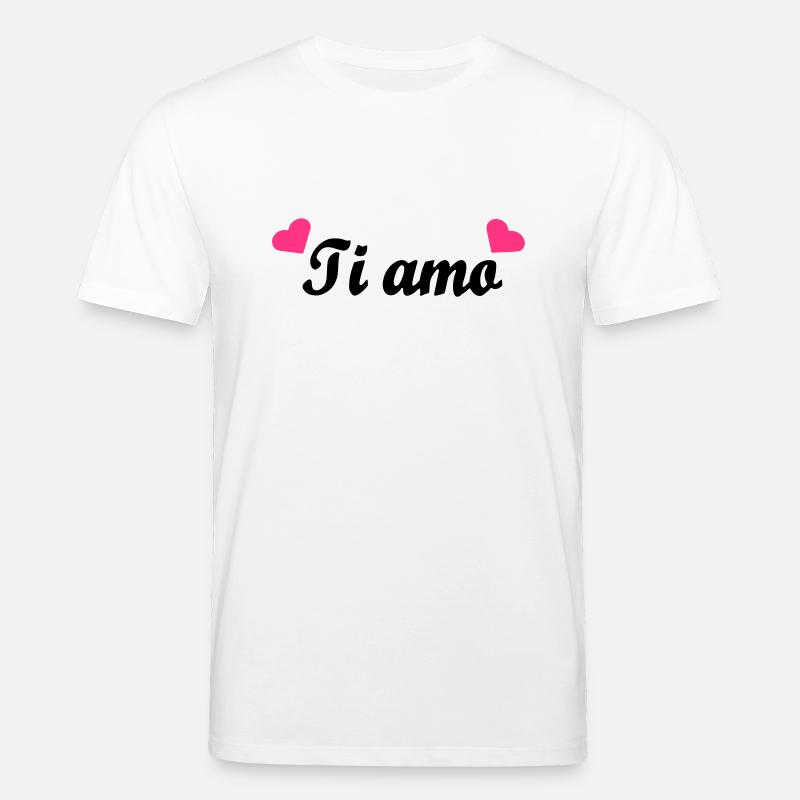 Ti amo - Stanley/Stella Unisex Bio-T-Shirt CREATOR  - Weiß