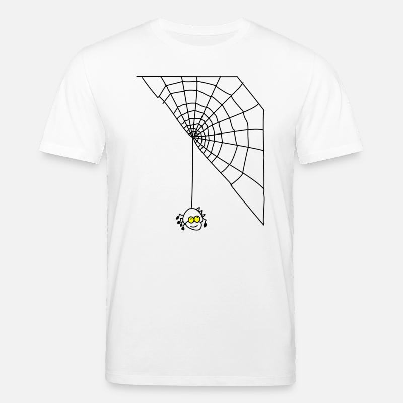 Spinne - Stanley/Stella Unisex Bio-T-Shirt CREATOR  - Weiß
