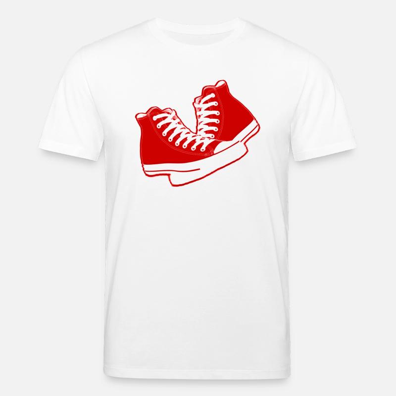 chaussures old school - Stanley/Stella Unisex Bio-T-Shirt CREATOR  - Weiß