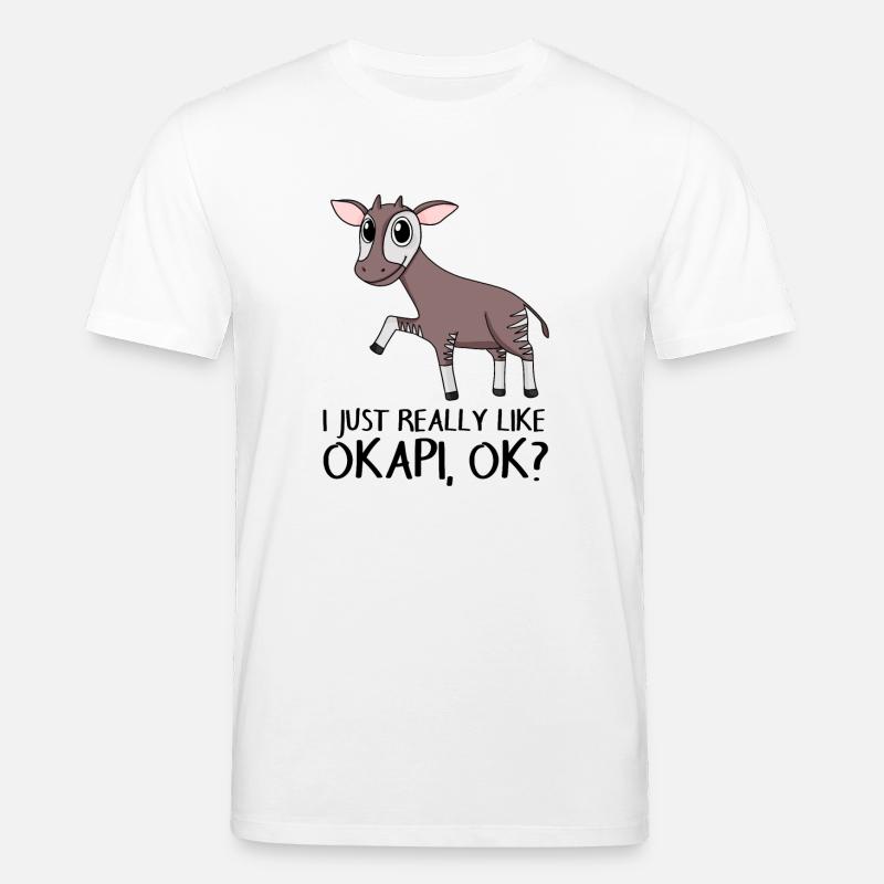 Okapi - Stanley/Stella Unisex Bio-T-Shirt CREATOR  - Weiß