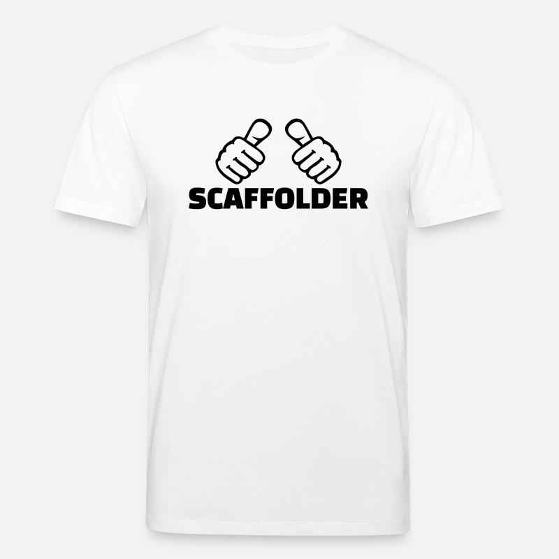 Scaffolder - T-shirt bio CREATOR Stanley/Stella Unisexe - blanc