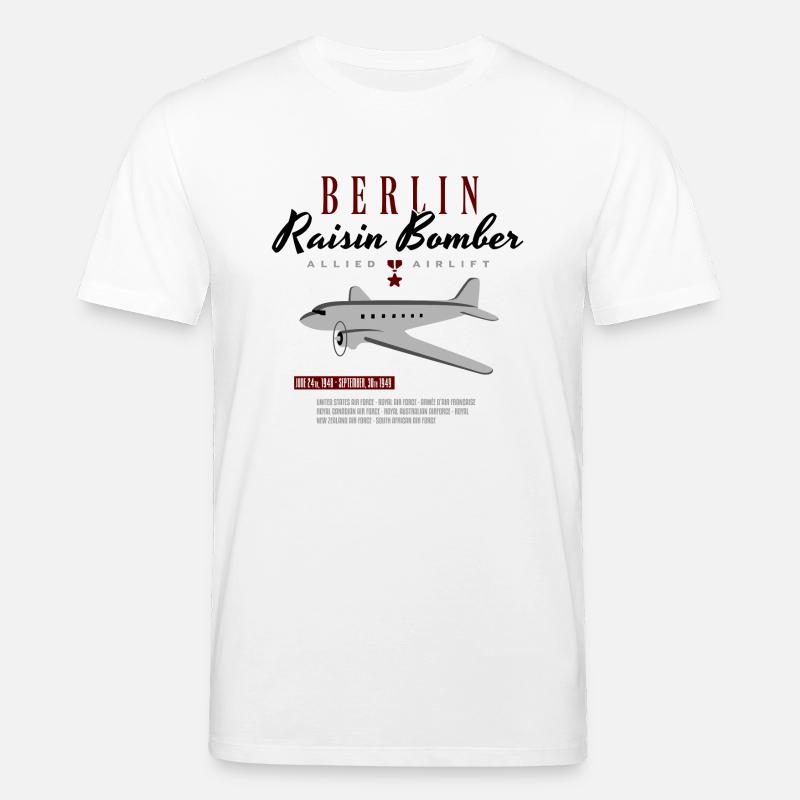 Berliner Luftbrücke - Stanley/Stella Unisex Bio-T-Shirt CREATOR - Weiß