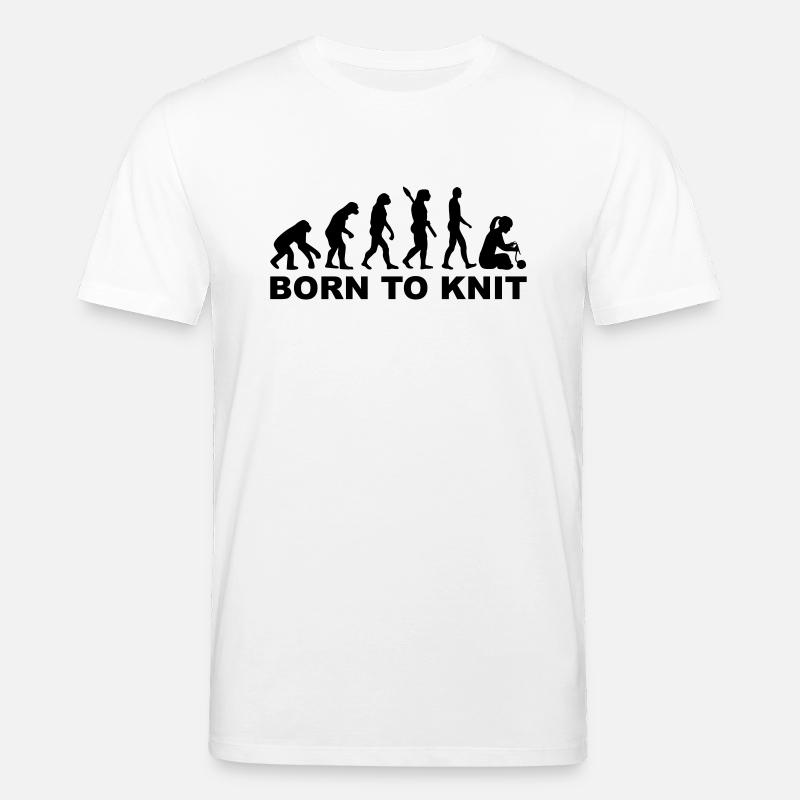 Evolution Knitting - Stanley/Stella CREATOR Unisex Organic T-Shirt - white