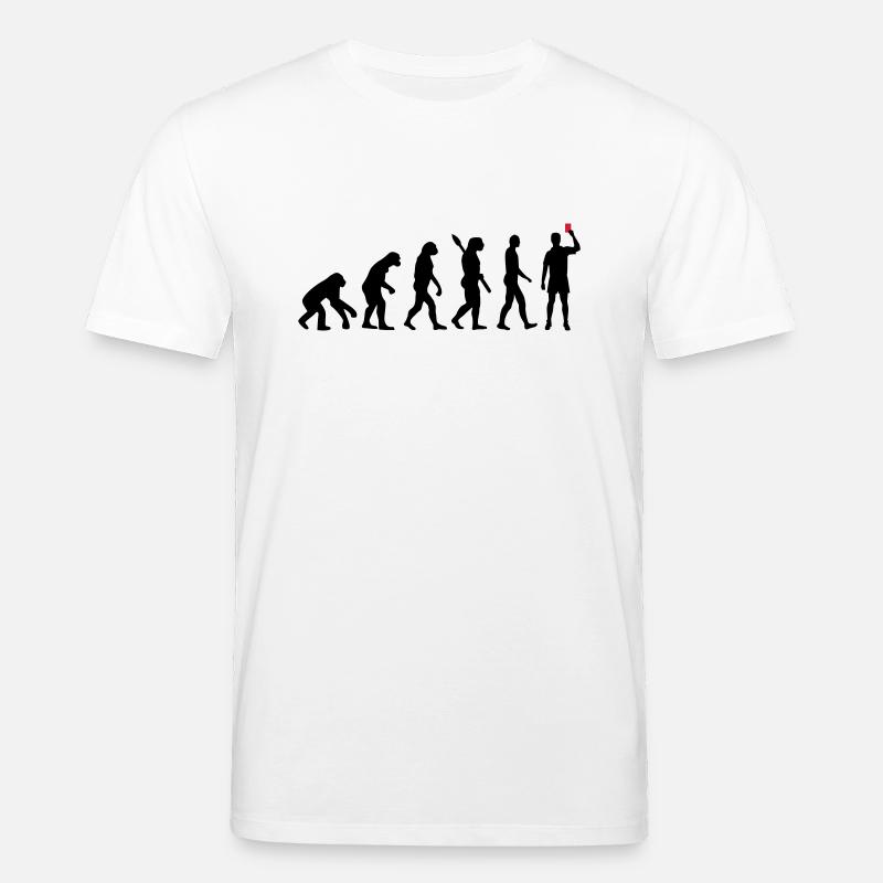 Evolution Referee - Stanley/Stella CREATOR Unisex Organic T-Shirt - white
