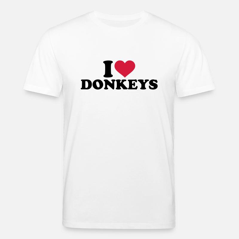 Esel - Stanley/Stella Unisex Bio-T-Shirt CREATOR  - Weiß