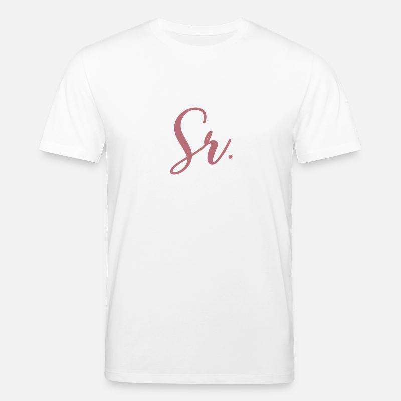 Sr. Verlobungsgeschenk Bräutigam wird Hochzeitsfeier - Stanley/Stella Unisex Bio-T-Shirt CREATOR - Weiß