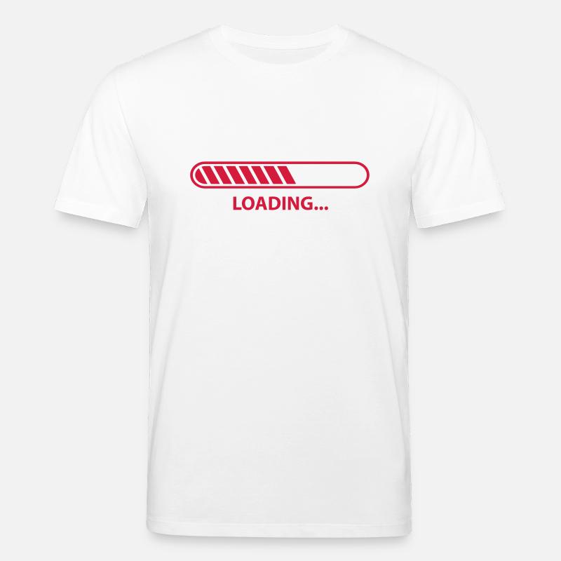 Loading Progress - Stanley/Stella Unisex Bio-T-Shirt CREATOR  - Weiß