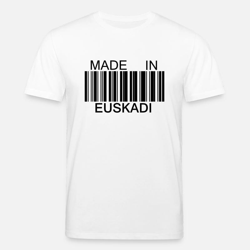 Made in Euskadi - T-shirt bio CREATOR Stanley/Stella Unisexe - blanc