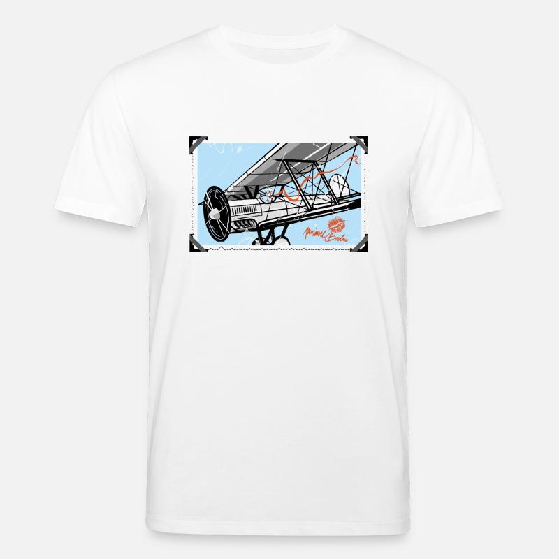 Doppeldecker - Stanley/Stella Unisex Bio-T-Shirt CREATOR  - Weiß