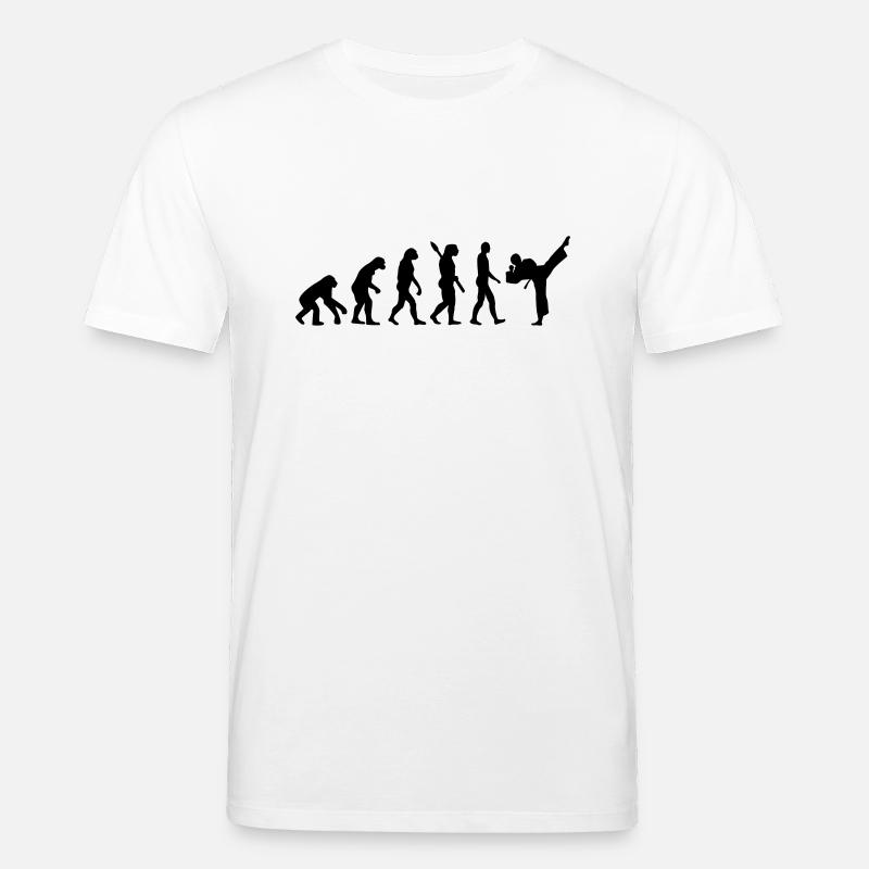 Evolution Karate - Stanley/Stella CREATOR Unisex Organic T-Shirt - white