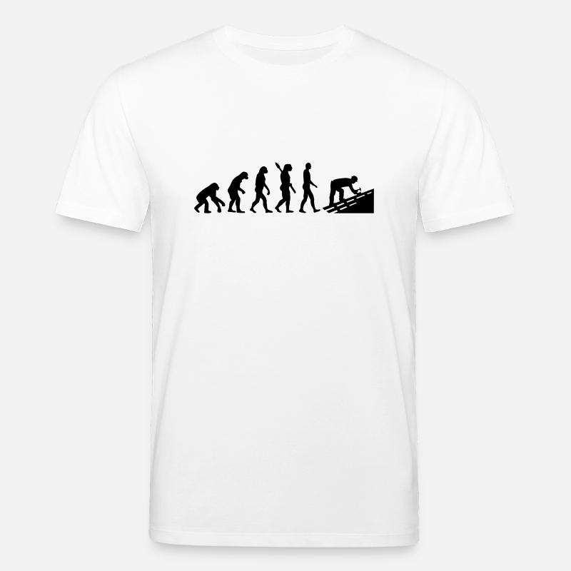 Dachdecker - Stanley/Stella Unisex Bio-T-Shirt CREATOR  - Weiß