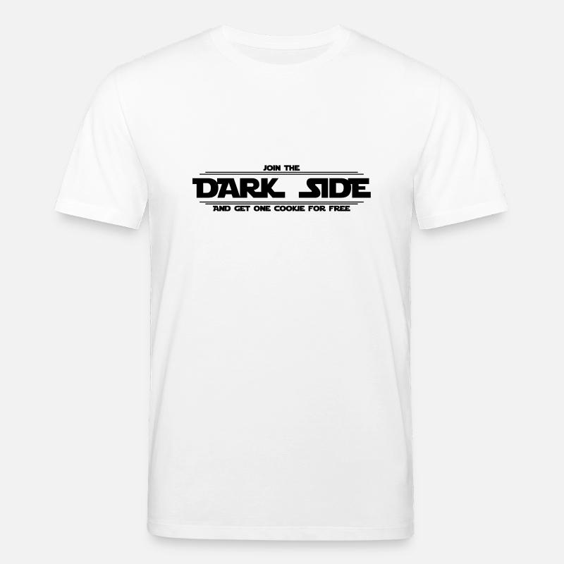 Dark Side - Stanley/Stella Unisex Bio-T-Shirt CREATOR  - Weiß