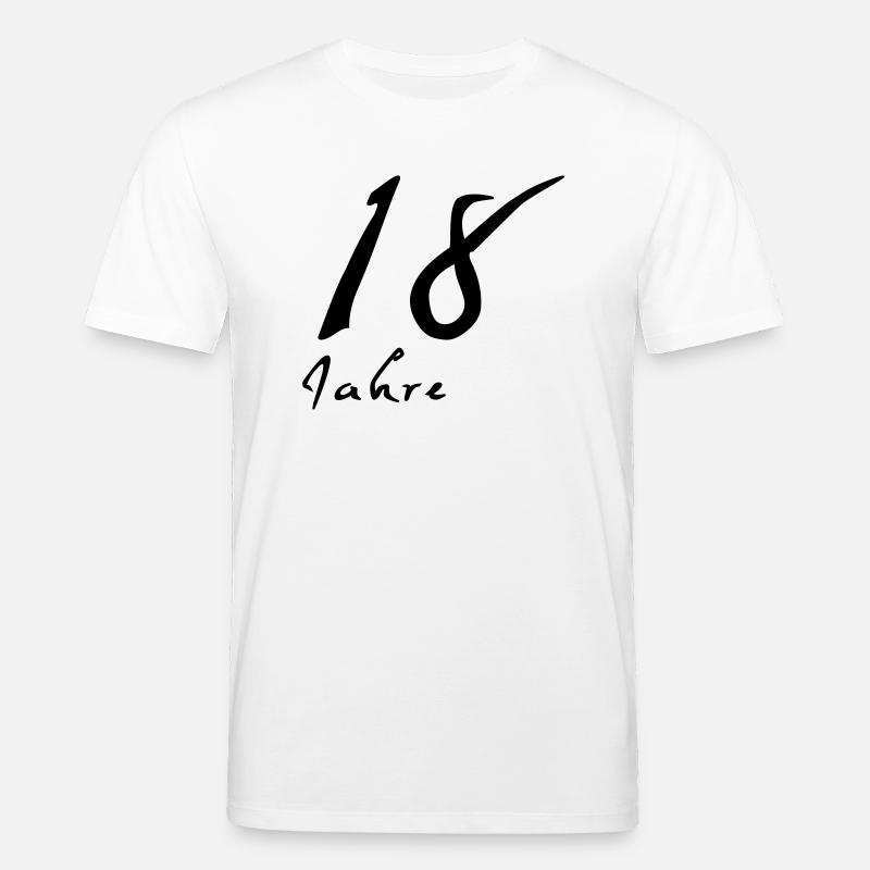 18 années - T-shirt bio CREATOR Stanley/Stella Unisexe - blanc