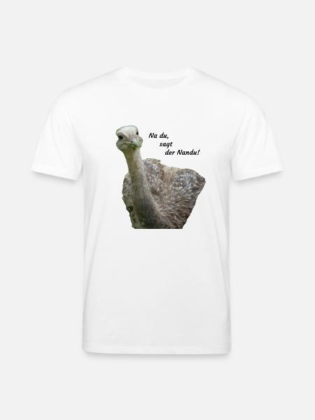 Nandu - Stanley/Stella Unisex Bio-T-Shirt CREATOR - Weiß