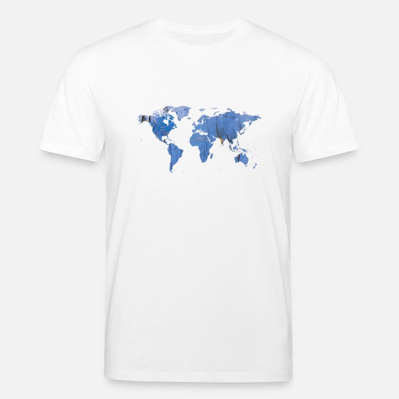 Erde - Stanley/Stella Unisex Bio-T-Shirt CREATOR  - Weiß