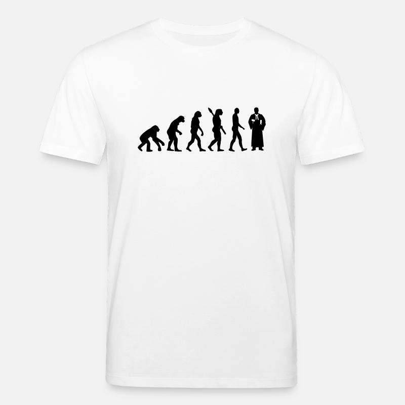 Evolution Judge - Stanley/Stella CREATOR Unisex Organic T-Shirt - white