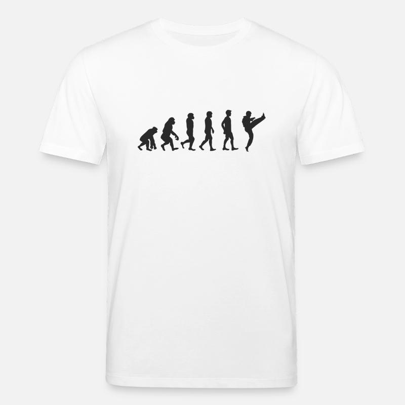 Evolution Karate - T-shirt bio CREATOR Stanley/Stella Unisexe - blanc