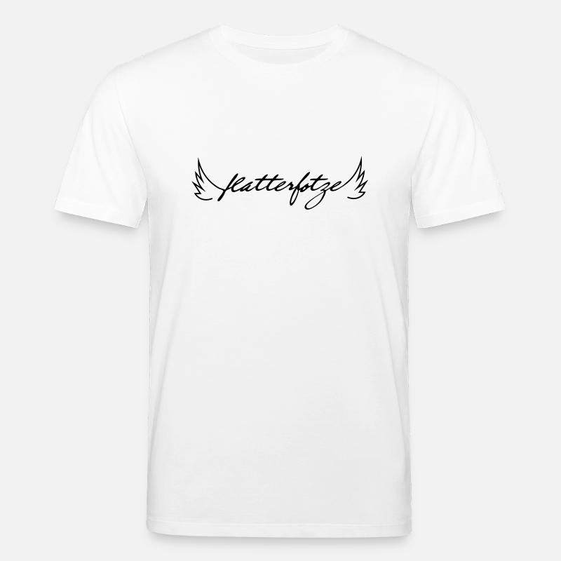 Flatterfotze - Stanley/Stella Unisex Bio-T-Shirt CREATOR  - Weiß
