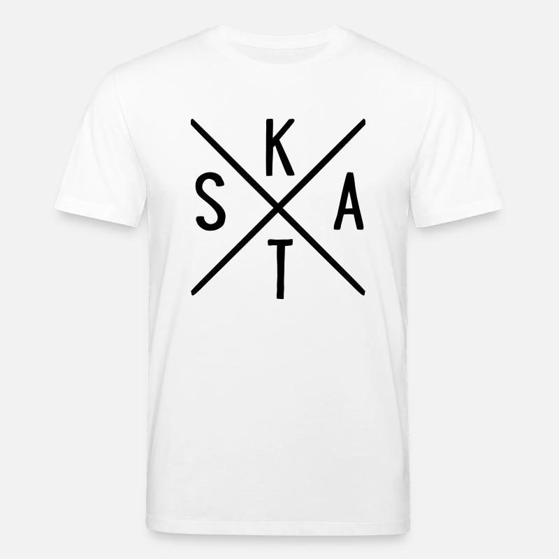 SKAT - Stanley/Stella Unisex Bio-T-Shirt CREATOR  - Weiß