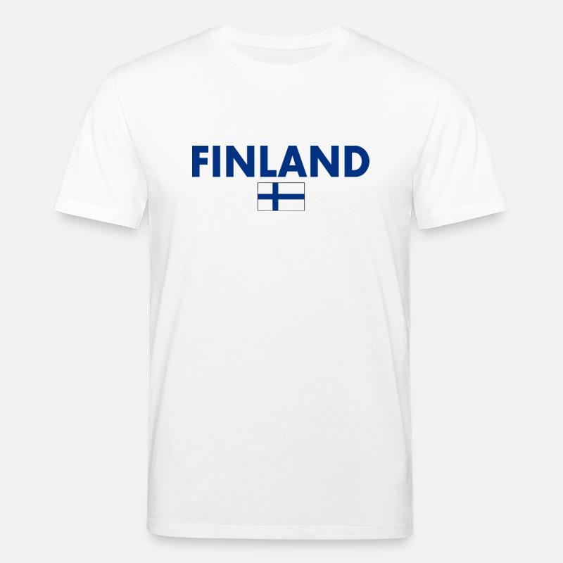 Finnland - Stanley/Stella Unisex Bio-T-Shirt CREATOR  - Weiß