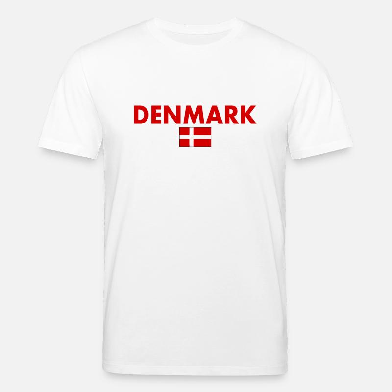 Dänemark - Stanley/Stella Unisex Bio-T-Shirt CREATOR  - Weiß