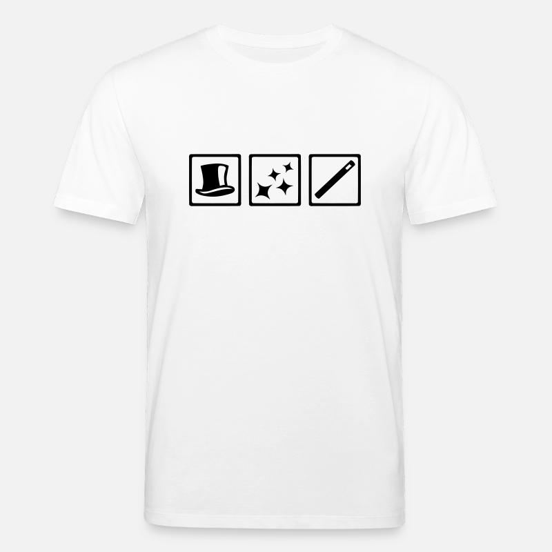 Zauberer - Stanley/Stella Unisex Bio-T-Shirt CREATOR  - Weiß