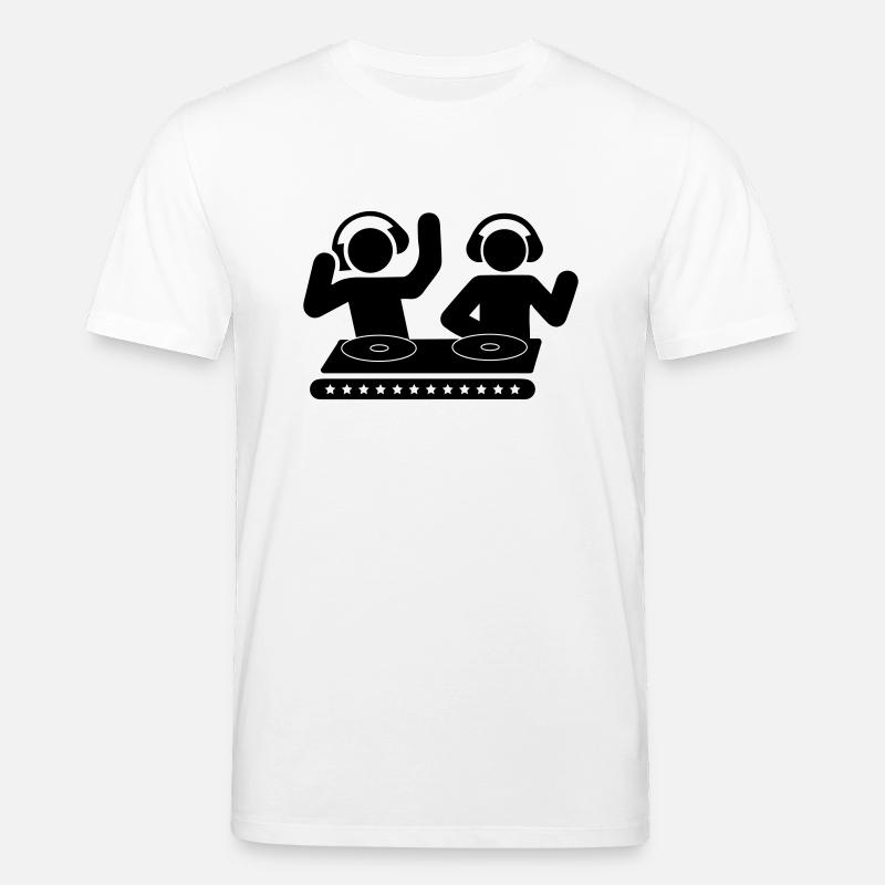 Double DJ - Stanley/Stella Unisex Bio-T-Shirt CREATOR  - Weiß