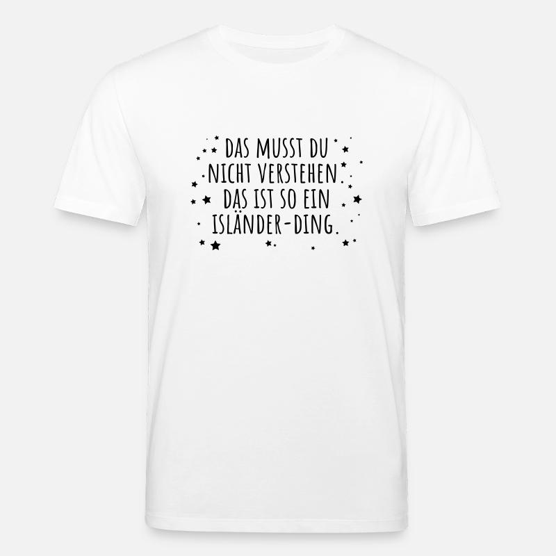Isländer-Ding - Stanley/Stella Unisex Bio-T-Shirt CREATOR  - Weiß