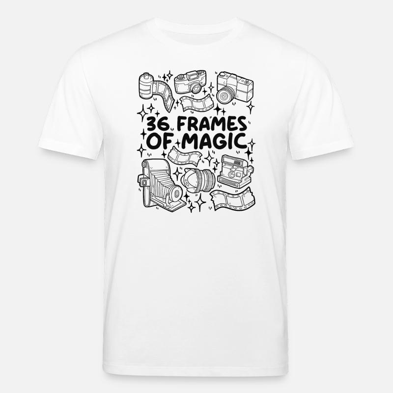36 Frames of Magic – Analogliebe - Stanley/Stella Unisex Bio-T-Shirt CREATOR - Weiß