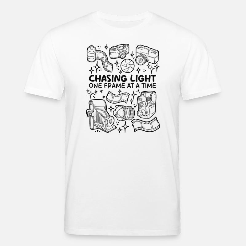 Chasing Light – Frame für Frame - Stanley/Stella Unisex Bio-T-Shirt CREATOR  - Weiß