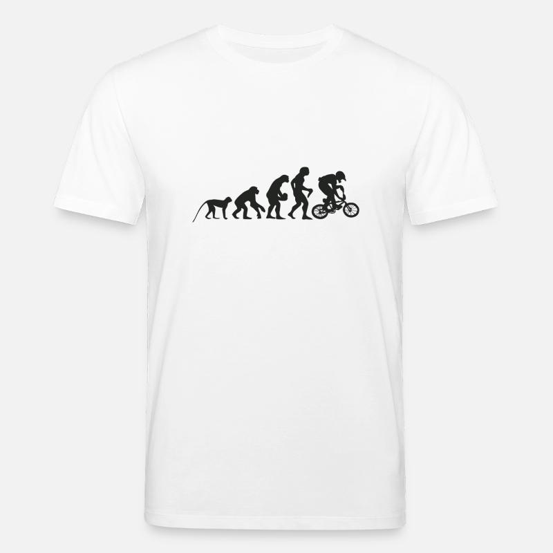 Evolution BMX - T-shirt bio CREATOR Stanley/Stella Unisexe - blanc