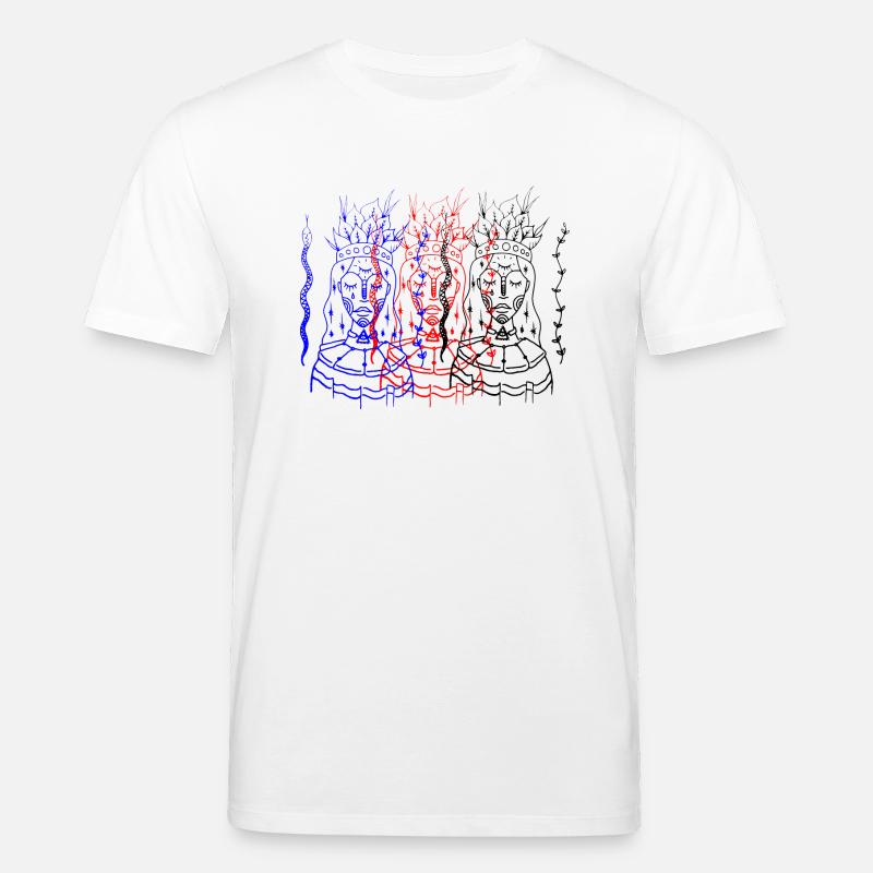Aztecqueen - Stanley/Stella Unisex Bio-T-Shirt CREATOR  - Weiß