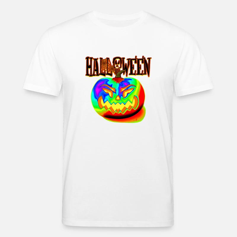 HELLOWEEN REGENBOGEN - Stanley/Stella Unisex Bio-T-Shirt CREATOR  - Weiß