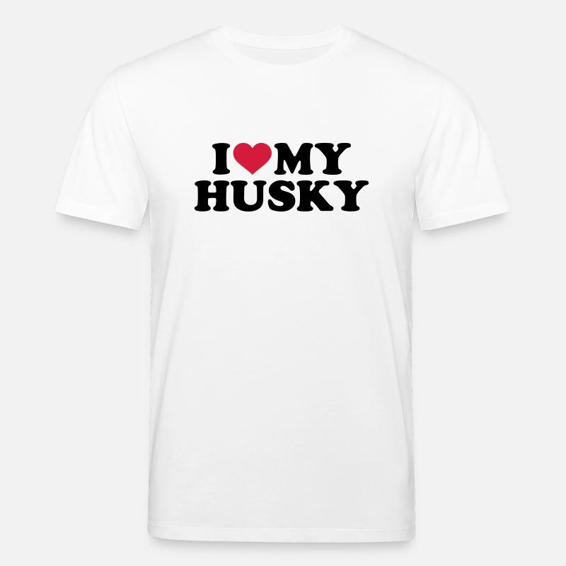 Husky - Stanley/Stella Unisex Bio-T-Shirt CREATOR - Weiß