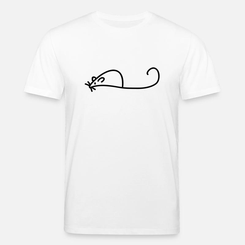 Maus - Stanley/Stella Unisex Bio-T-Shirt CREATOR  - Weiß