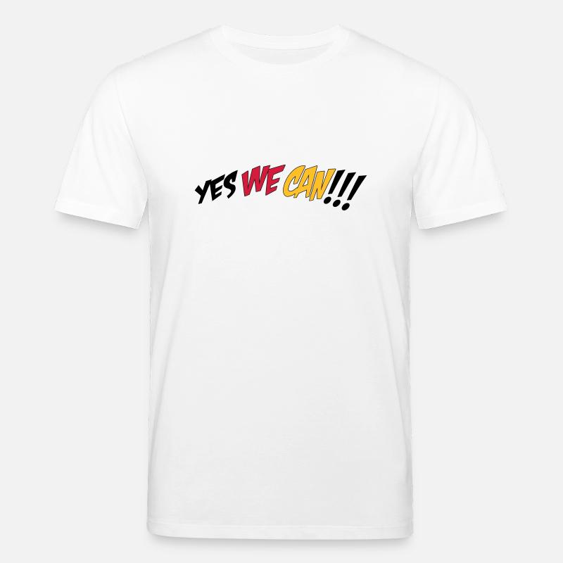 yes we can - T-shirt bio CREATOR Stanley/Stella Unisexe - blanc