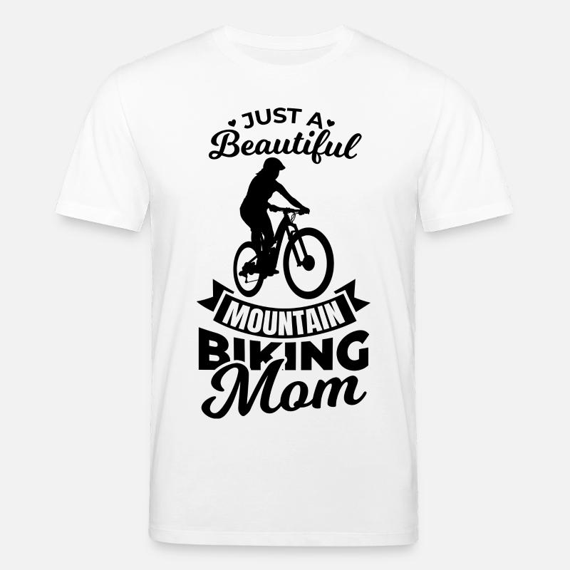 Mountainbiking Mutter - Stanley/Stella Unisex Bio-T-Shirt CREATOR  - Weiß