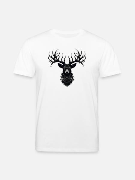 Horns of Darkness - Stanley/Stella Unisex Bio-T-Shirt CREATOR  - Weiß